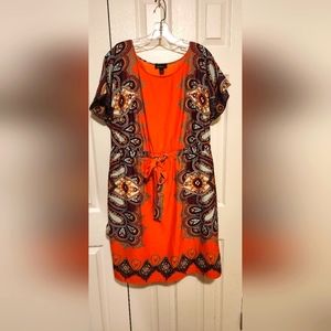 ALYX Orange & Paisley Dress